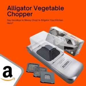 Alligator Vegetable Chopper - Conquer Chop in Seconds!